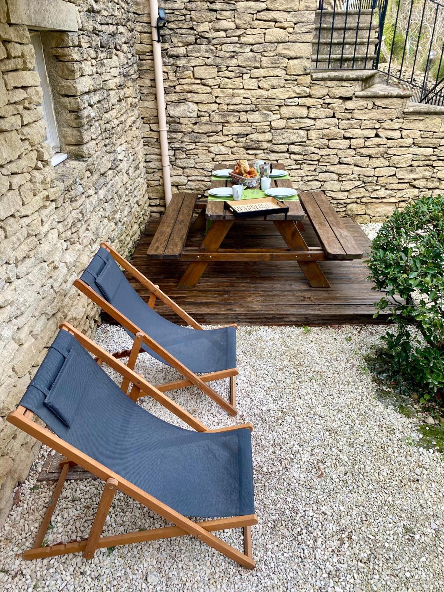 Cigale De Gordes Apartamento Exterior foto